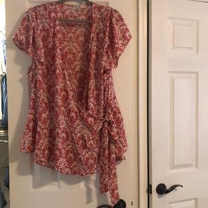 Loft Plus, size 26 Wrap Blouse/top